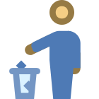 Disposal icon