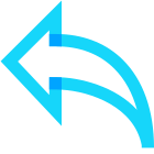 Flecha responder icon