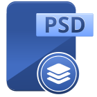 PSD File Layers icon