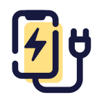 携帯充電器 icon