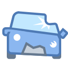 Crashed Car icon