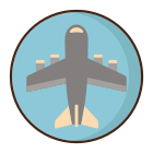 Aereo ad elica icon