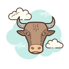 Bull icon