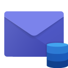 Base de données mail icon