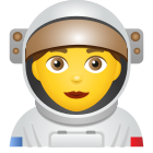 Женщина-астронавт icon