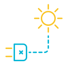 energía solar icon