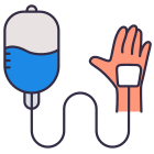 Intravenous Saline Drip icon