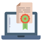 Online Certificate icon