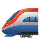 emoji de tren de alta velocidad icon