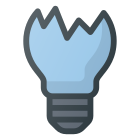 Broken Bulb icon