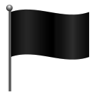 drapeau noir icon
