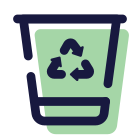 Lixeira de reciclagem icon