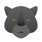 Jaguar negro icon