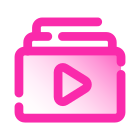 Lista de reprodução de vídeo icon