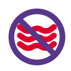 No swimming due to coronavirus pandemic situation icon