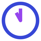 Clock eleven icon