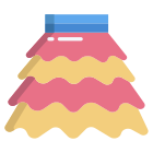 Box Pleat Skirt icon