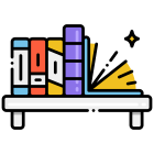 Bookshelf icon