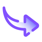 Curved Arrow icon