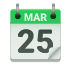 emoji-calendário espiral icon