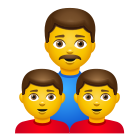 家庭--男人-男孩-男孩 icon