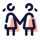 Female Meeting icon