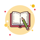 Book And Pencil icon