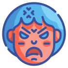 Angry icon