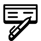 支票簿 icon