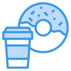 Coffee and Donut icon