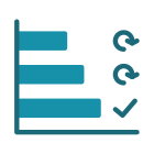 Horizontal Chart icon