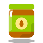 mantequilla de almendras icon