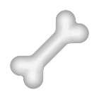 Knochen-Emoji icon