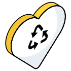 Heart Recycling icon