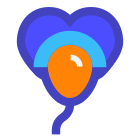 파티 baloons에 icon