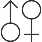 Female and Male icon