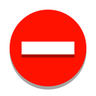 No Entry icon