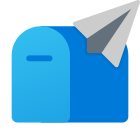 Mailbox Plane icon