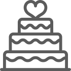 Gâteau de mariage icon