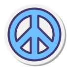 和平标志 icon