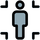 Crop function of user handling computer layout icon