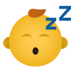 眠っている赤ちゃん icon