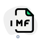 IMF is an audio file format created by id Software for the AdLib sound card icon