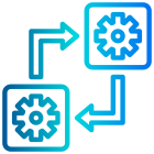 Données dans les deux directions icon