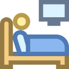 Смотреть телевизор в постели icon