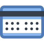 Código de tarjeta token icon