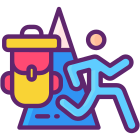 Hiking icon