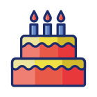 Pastel de cumpleaños icon