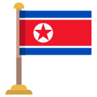 Korea-North Flag icon