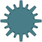 Cogwheel icon